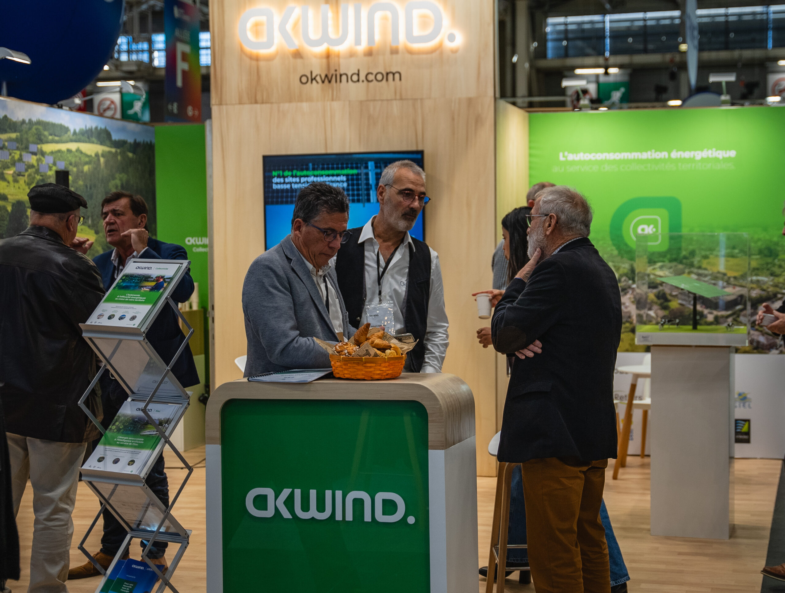 Stand OKWIND au salon des maires 2024